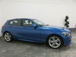 BMW 1 SERIES 2.0 120D XDRIVE M SPORT Blue Manual Diesel, 2014 BMW 1 SERIES 2.0