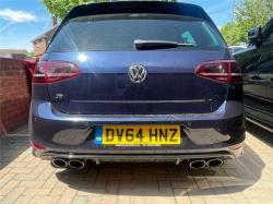 2014 (64) VOLKSWAGEN GOLF R MIDNIGHT PEARL BLUE LOW MILES FWSH IMMACULATE
