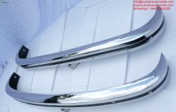 Volkswagen Type 3 bumper (1970-1973) in stainless steel
