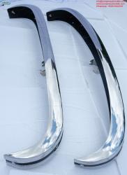 Volkswagen Type 3 bumper (1970-1973) in stainless steel