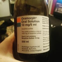 Oramorph (Morphine) for sale in the UK