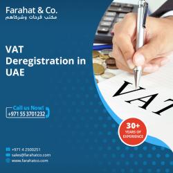 Deregistration (VAT, Excise, VAT Group, Designated Zones)