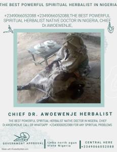 Chief Dr. Awoewenje herbalist