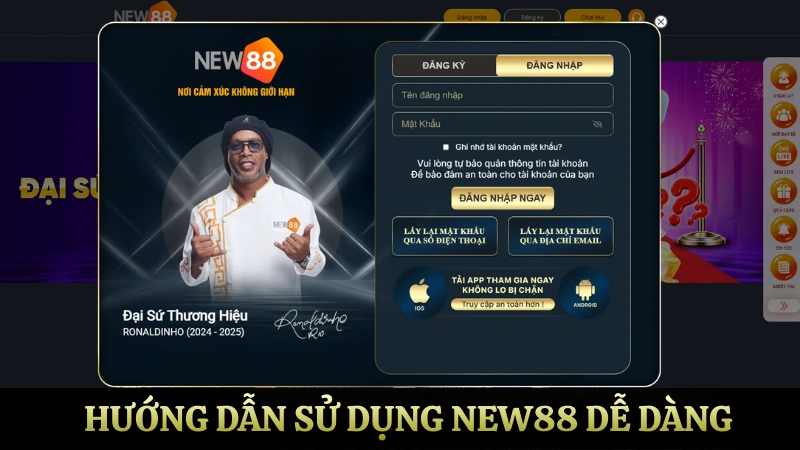 New88 47 Hướng Dẫn Gia Nhập NEW88 Chỉ Với 4 Bước Siêu Tốc